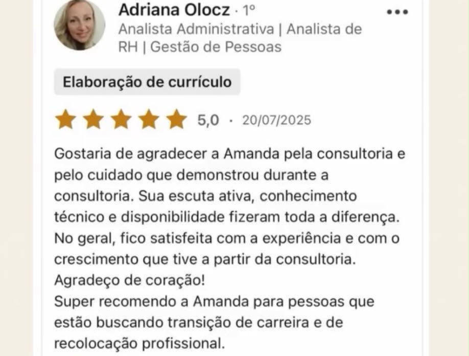 Depoimento de cliente da AS Consultoria 3